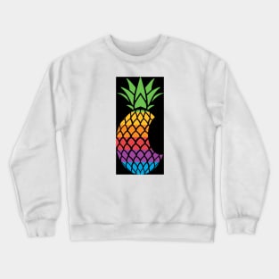 Pineapple Black Crewneck Sweatshirt